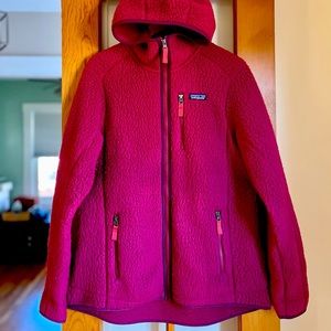 Women's Retro Pile Fleece Hoody XL